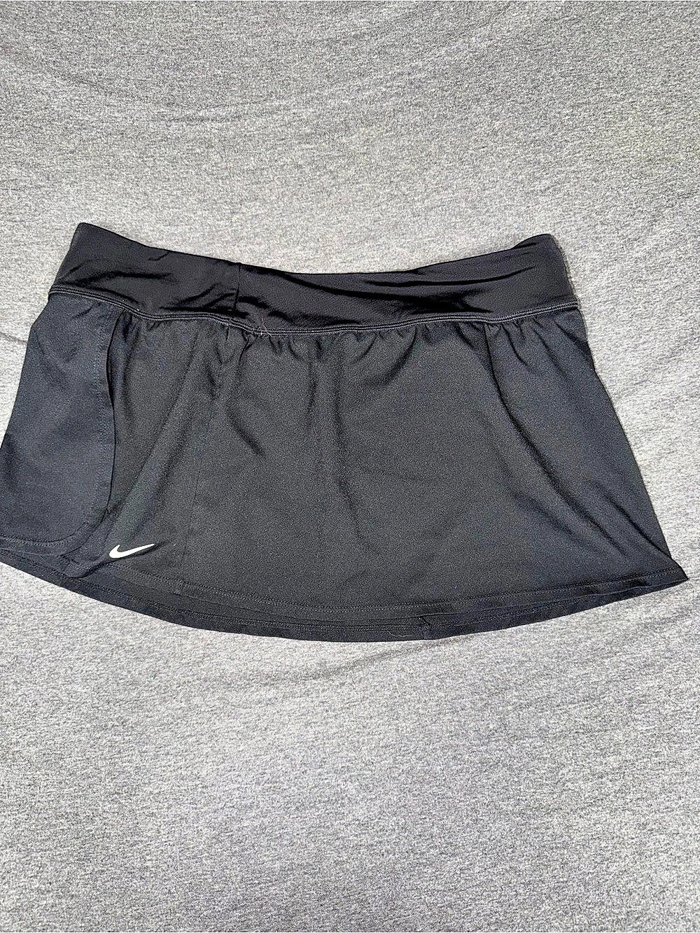 Nike One Dri-FIT Skirt Athletic Running Shorts Black Large